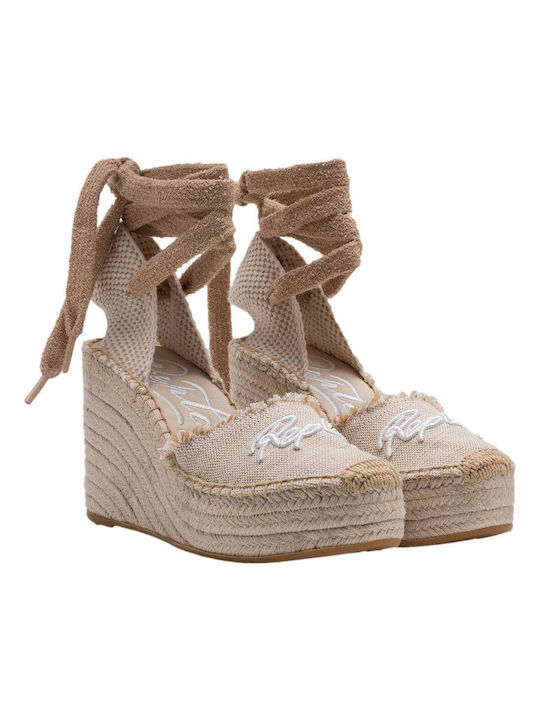 Jess Summer Women's Platforms Beige