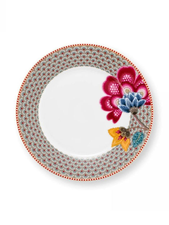 PiP Studio Tiered Appetizer Stand Porcelain Multicolour Ø17cm W21xL26.5cm