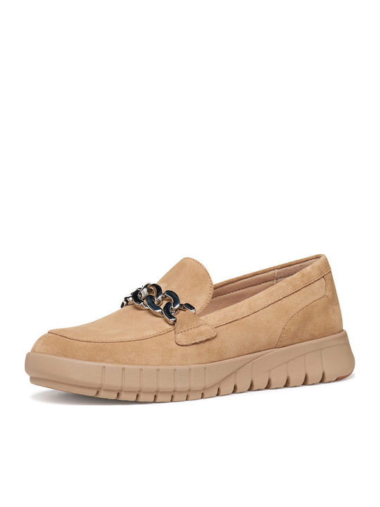 Γυναικεία Loafers σε Μπεζ Χρώμα