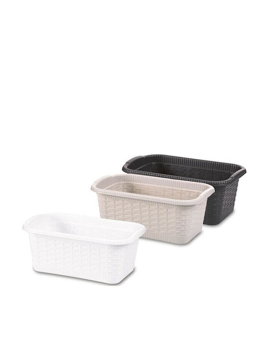 Gensini Кошница За Съхранение Rattan Сива 2l