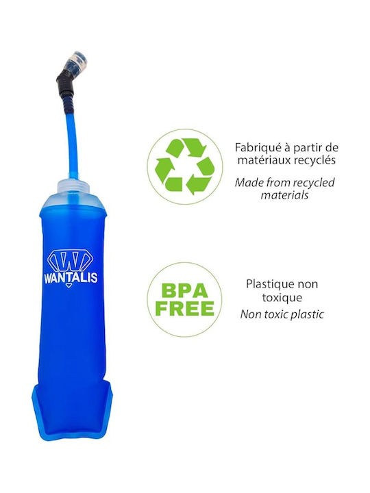 Running Water Flask 500ml Adjustable Nozzle Flask500p Wantalis