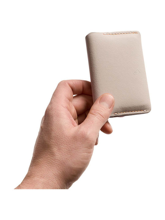 Portofel Bărbătesc de Carduri cu RFID Bej