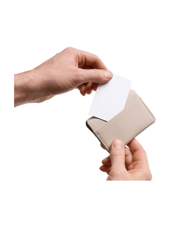 Portofel Bărbătesc de Carduri cu RFID Bej