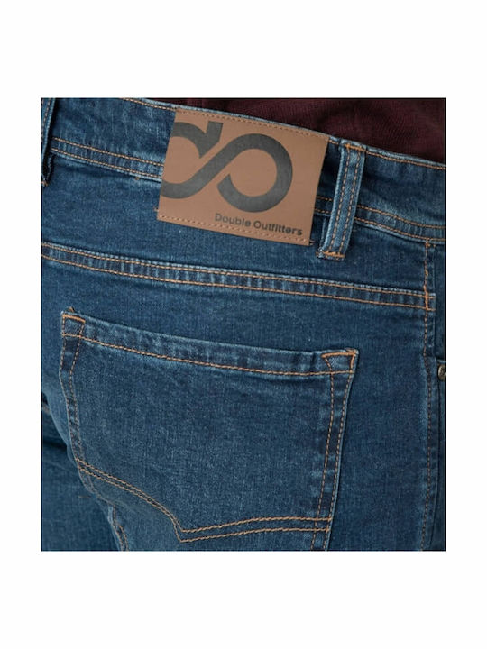 Herren Jeanshose mit Entspannt Anwendung Blau 252MJP-4075A