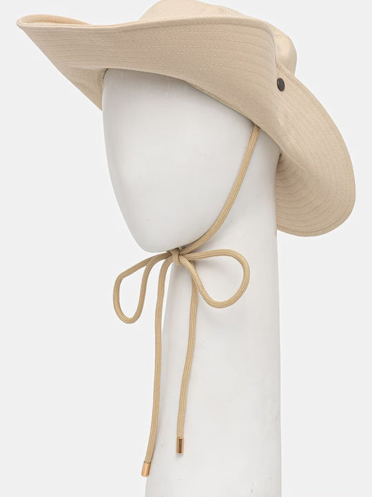 Pinko Beige Fedora Hat