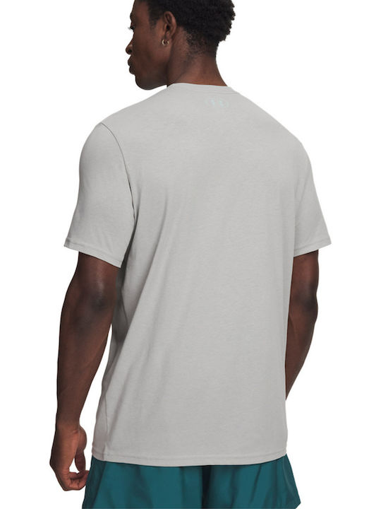 Under Armour T-shirt Light Gray-White
