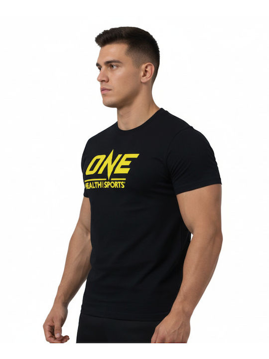 T-shirt Μαύρο
