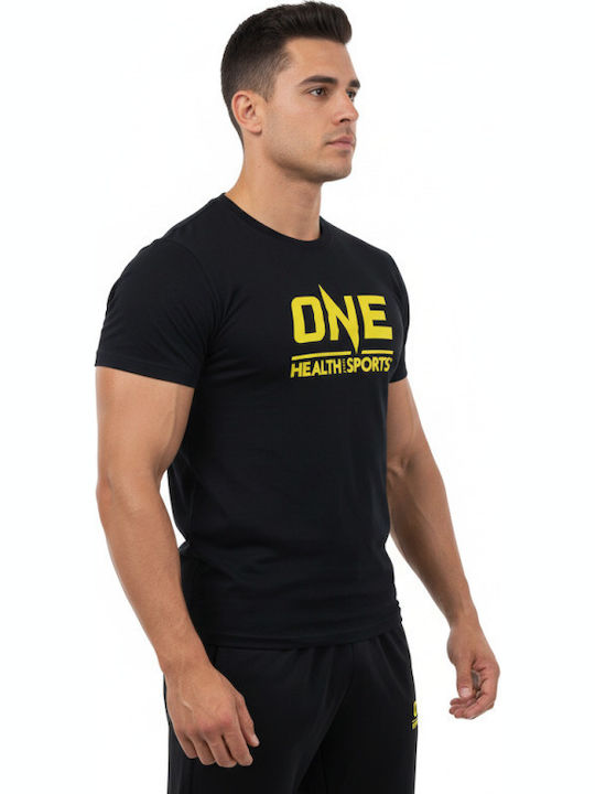 T-shirt Μαύρο