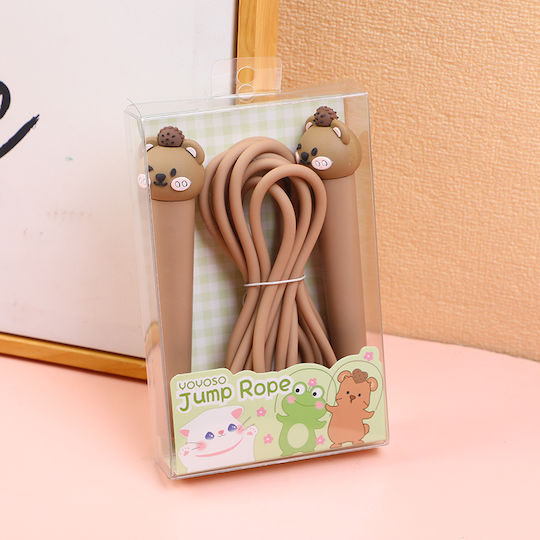 Children's Cotton Jump Rope Teddy Bear 2515