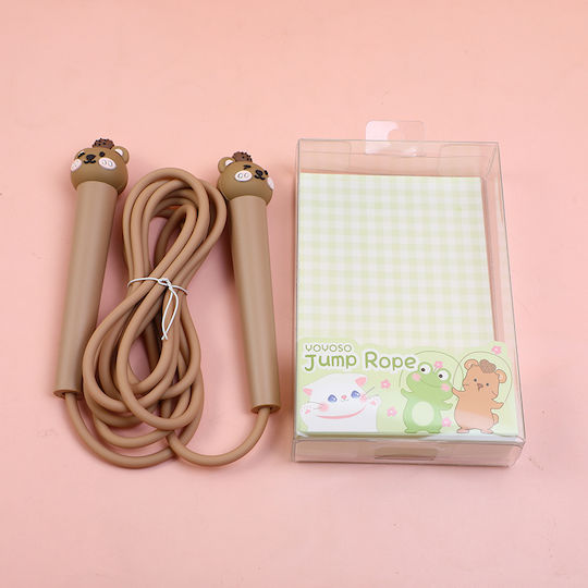 Children's Cotton Jump Rope Teddy Bear 2515