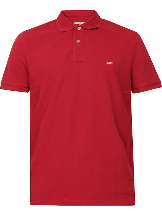 Polo Herrenblusen Kurzarm Baked Apple Rote