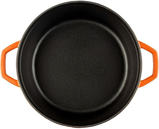 Hosse Βαθιά Κατσαρόλα από Μαντέμι 2.61lt / 20cm Πορτοκαλί