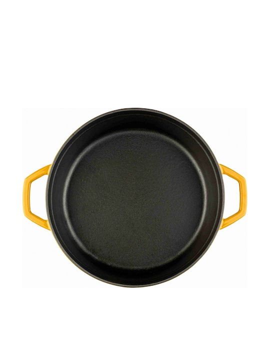 Hosse Βαθιά Κατσαρόλα από Μαντέμι 3.15lt / 26cm Κίτρινη