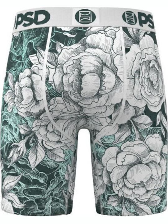 Herren Boxershorts Grau mit Mustern