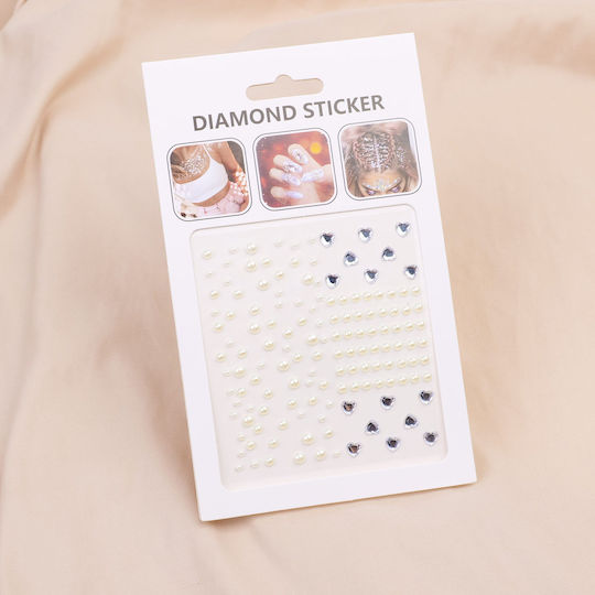 Pearl Shape Face Sticker 3