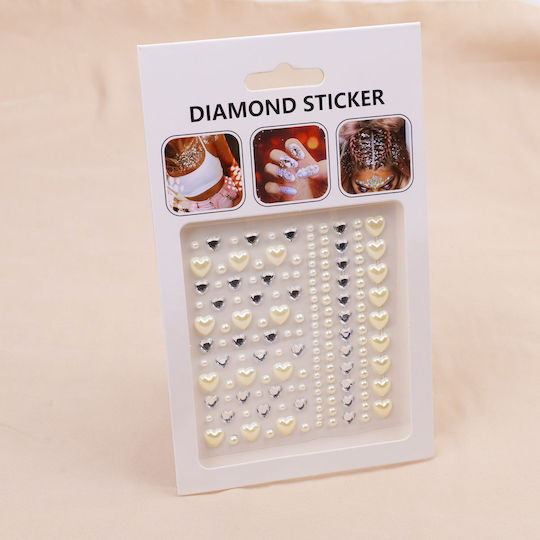 Pearl Shape Face Sticker 5