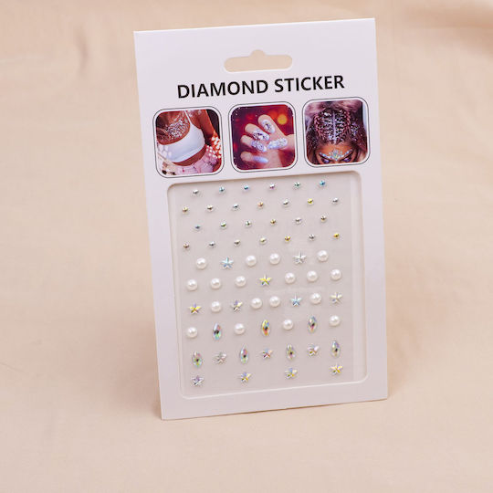 Pearl Resin Face Sticker
