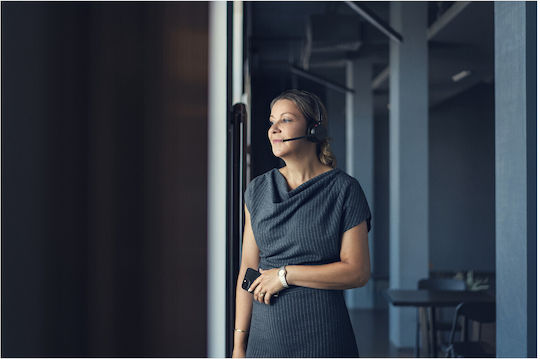 Epos Impact 500 MS UC Kabellose Auf dem Ohr Multimedia-Kopfhörer mit Mikrofon und Konnektivität Bluetooth / USB-A / USB-C
