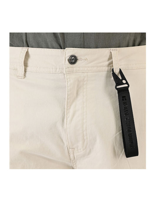 Παντελόνι Cargo Off White