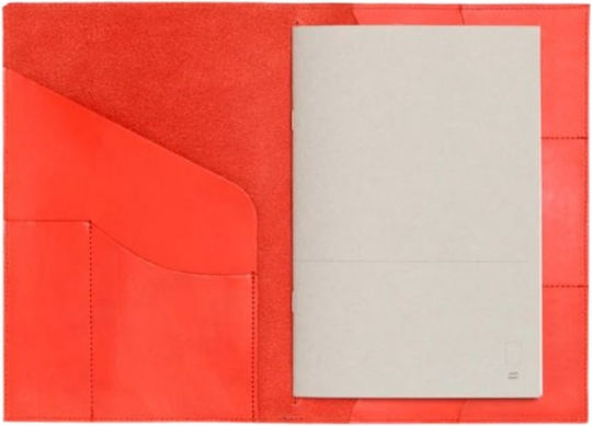 Paper Republic Ersatzseiten A5 24 Blätter mit Gummiband Braun