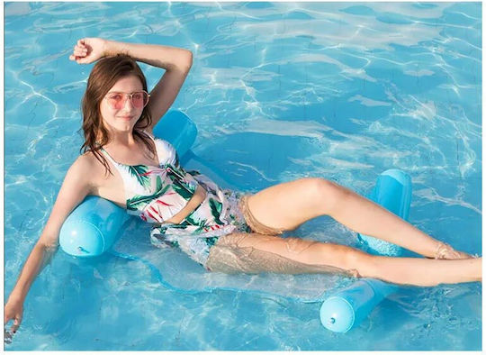 Inflatable Sea Raft Light Blue 77x75cm