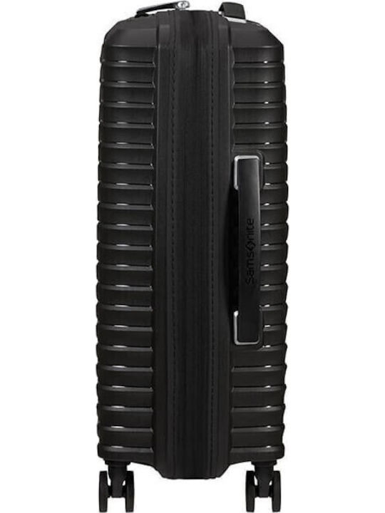 Samsonite Spinner Βαλίτσα Ταξιδίου Καμπίνας Σκληρή Μαύρο με 4 Ρόδες Ύψους 55εκ.