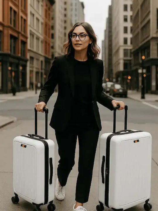 CAT Travel Suitcases Hard Maximum Height 68cm with 4 Wheels Set of 2 Pieces