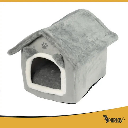 Purlov Cat Bed Gray House 25706 18668-0
