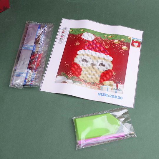 Diy Christmas Series Christmas Painting Diamond Stickers Santa Claus Box Pet