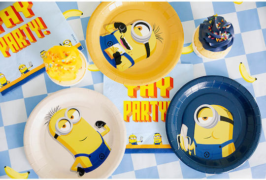 PartyDeco Πιάτο για Party 6τμχ