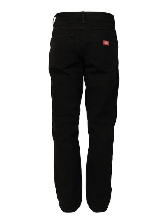 Men's Jeans Pants with Regular Straight Fit Black