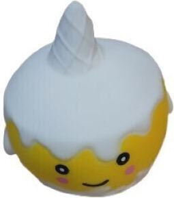 Dimple Unicorn Cake Squishy Μονόκερος Αφρώδες