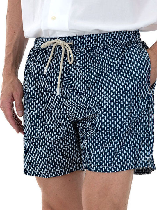 Micro Ανδρικό Μαγιό Σορτς White/blue