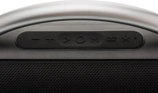 GoGEN BS380B Rollee Ηχείο Bluetooth 25W με Διάρκεια Μπαταρίας έως 12 ώρες Μαύρο