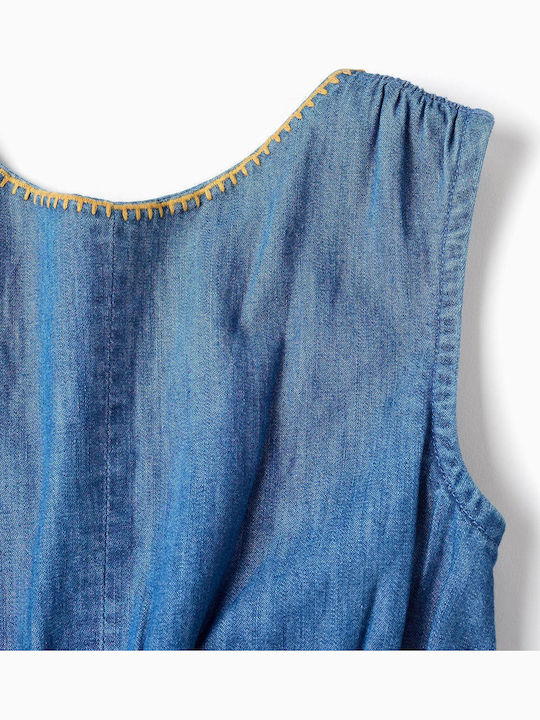 Kids Shorts/Bermuda Denim Playsuit Blue
