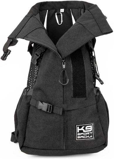 K9 Sport Sack Σακίδιο Πλάτης για Μεταφορά Σκύλου Μαύρο