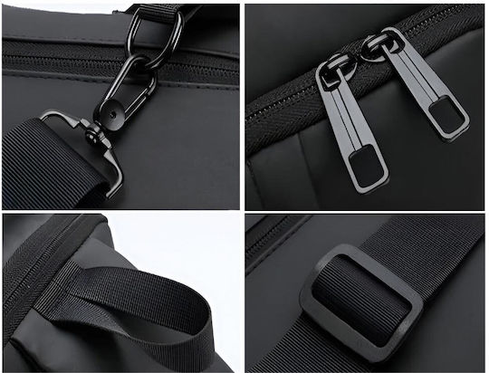 Military Chest Bag Black 8lt