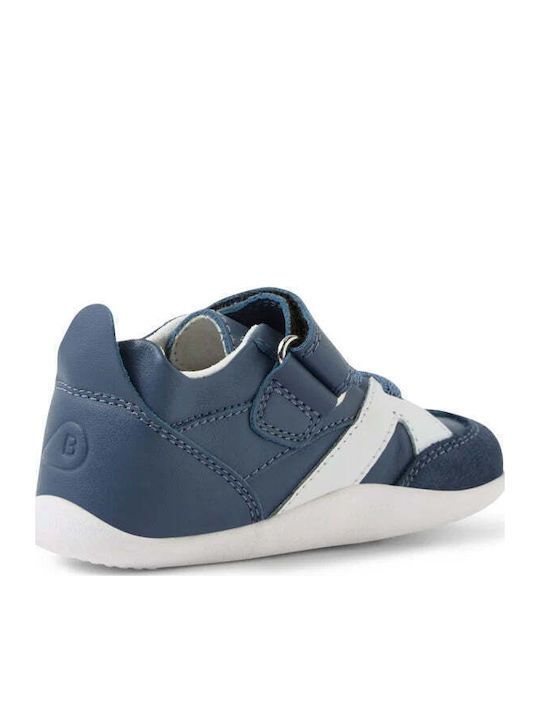 Bobux Βρεφικά Sneakers Αγκαλιάς Μπλε