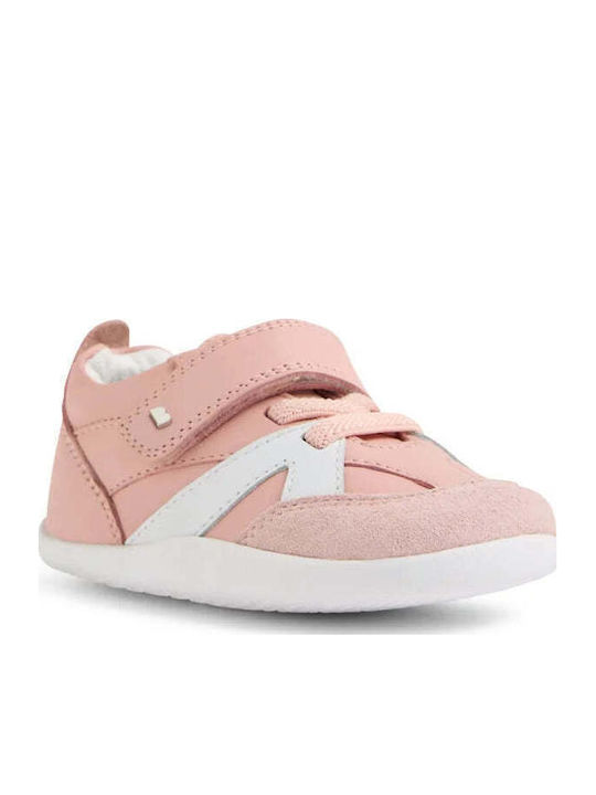 Bobux Βρεφικά Sneakers Αγκαλιάς Ροζ