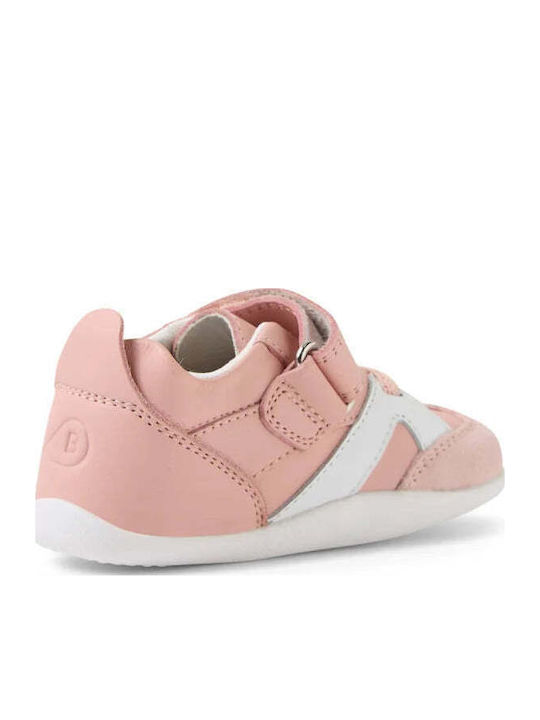 Bobux Βρεφικά Sneakers Αγκαλιάς Ροζ