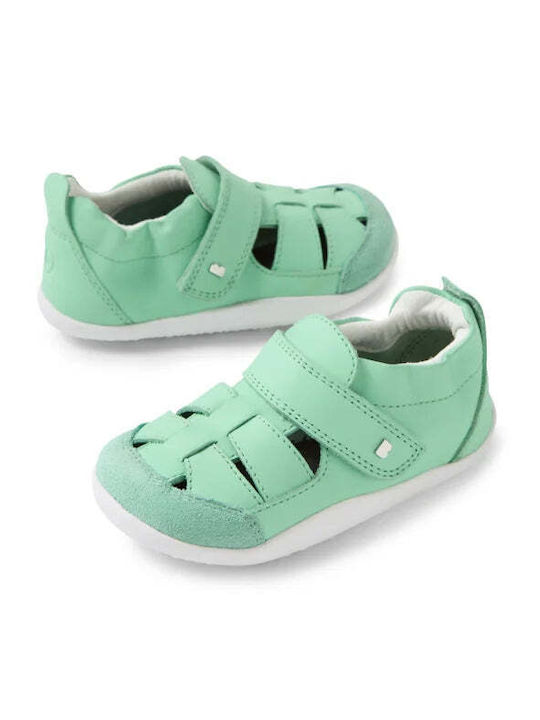 Bobux Baby Soft-Sole Sandals Green