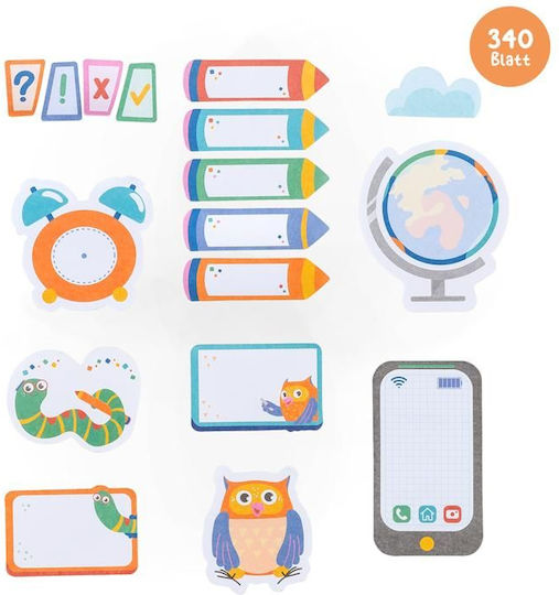 Set de notițe autocolante Trend 962348 Abc Sticky Notes Mini