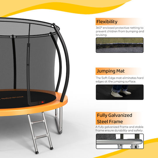 Bebe Stars Outdoor Trampoline Diameter 305cm with Net
