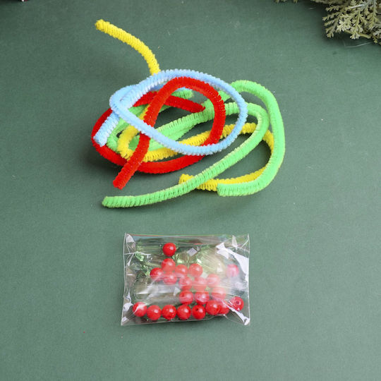 Diy Christmas Series Set of Lanterns for Making a Wreath