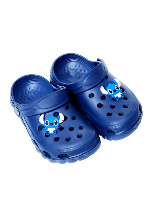 Kids Beach Clogs Blue
