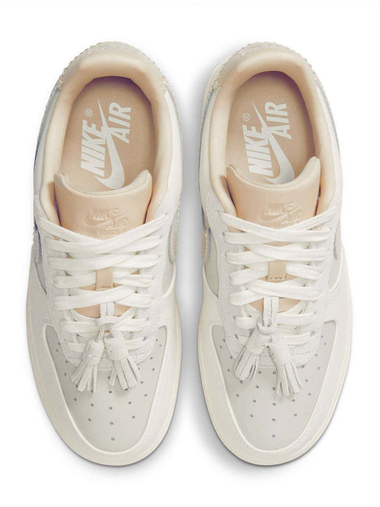 Air Force 1 '07 Damen Sneakers Light Bone / Sail-pink Oxford
