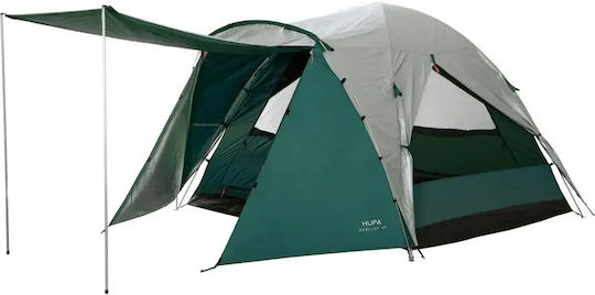 Hupa Camping Tent Igloo Green With Double Cloth 4 Seasons For 4 People 340x250x170cm