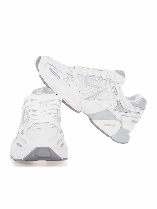 Destiny Damen Anatomische Sneakers Weiß Silber