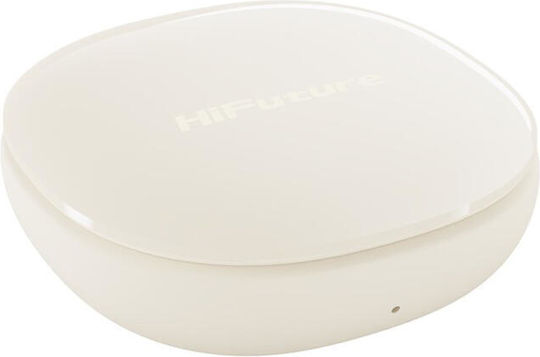 HiFuture FlyBuds 4 Bluetooth Handsfree Ακουστικά Μπεζ