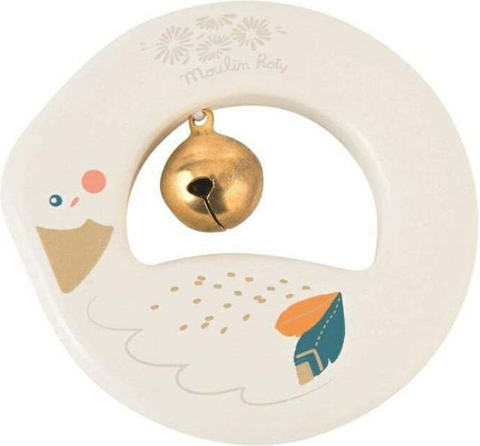 Moulin Roty Holzrassel Wooden Olga Rattle für 10++ Monate 714005